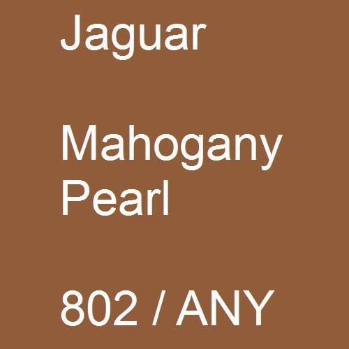 Jaguar, Mahogany Pearl, 802 / ANY.